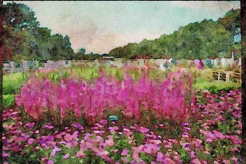 Canada 230062 Montreal Botanical Gardens, Quebec A4 Limited Edition Watercolour Print