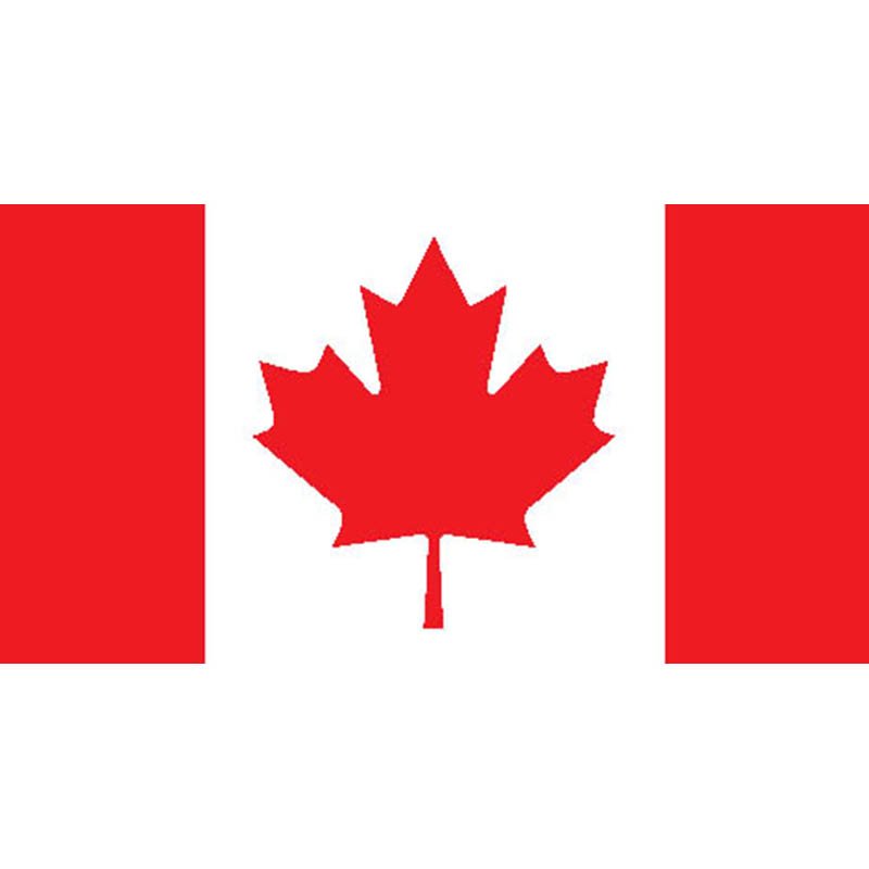 Canada Flag N108 A4 Photo Print