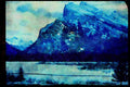 Canada National Park 344042 Mount Rudy And Lake Vermilion, Banff, Alberta A4 Limited Edition Watercolour Print