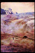Canada National Park 344044 The Toe Of Columbia Ice fields, Jasper, Alberta A4 Limited Edition Watercolour Print