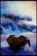 Canada National Park 344062 Glacier, Auyuittuq, Northwest Territories A4 Limited Edition Watercolour Print