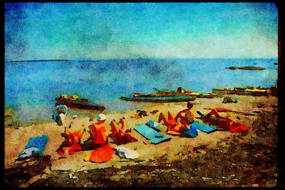 Canada National Park 344069 Mingan Islands, Quebec A4 Limited Edition Watercolour Print