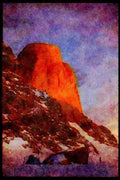 Canada National Park 344082 Mt. Asgaard, Auyuittuq, Northwest Territories A4 Limited Edition Watercolour Print