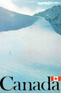 Canada Skiing Snowscape Vintage Retro Advert Poster A4 Photo Print