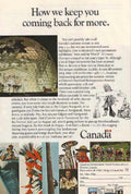 Canada Summer Events Vintage Retro Advert Ads A4 Photo Print