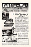 Canada War Road Vintage Retro Advert Ads A4 Photo Print