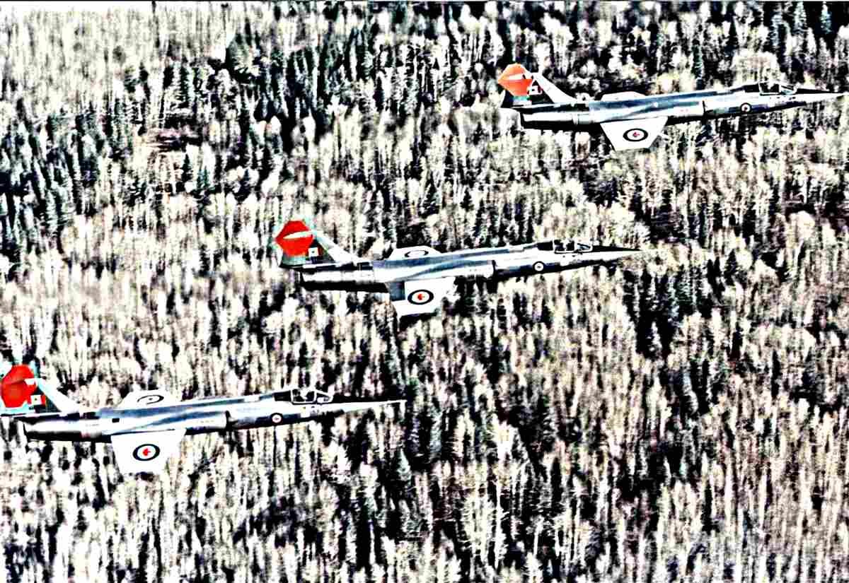Canadair Cf104 Starfighter (2) Military A4 Photo Print