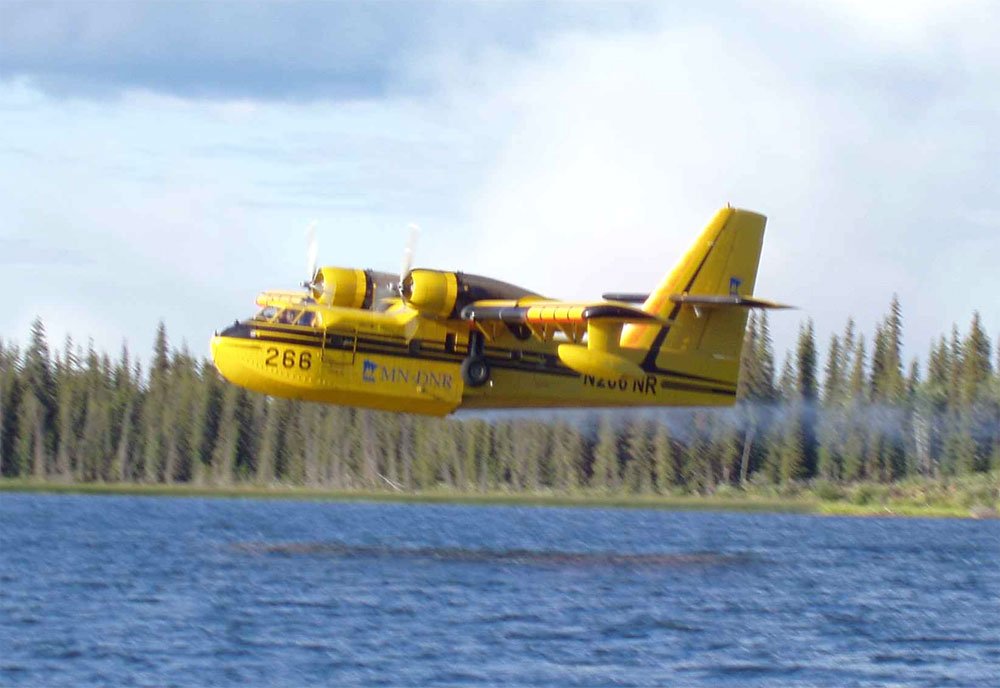 Canadair Cl215 Amphibious Fire Fighting Aircraft Canada Military A4 Photo Print