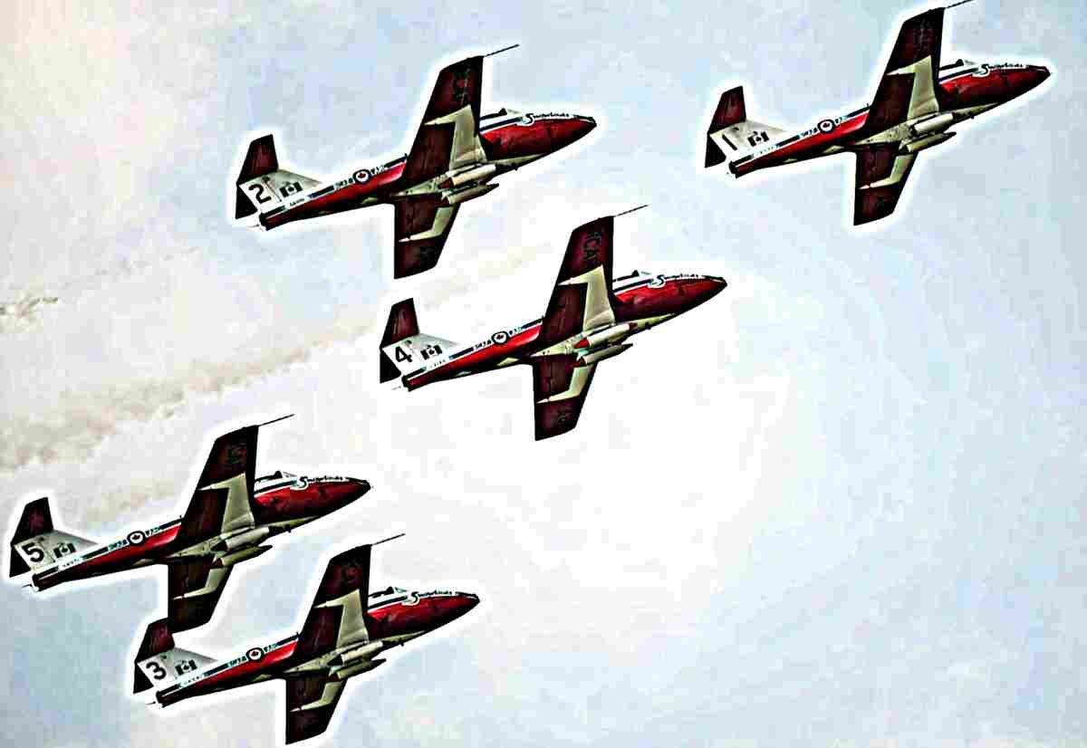 Canadair Ct114 Tutor Advanced Jet Trainer 4 (2) Military A4 Photo Print