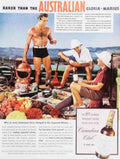 Canadian Club Picnic Vintage Retro Advert Ads A4 Photo Print