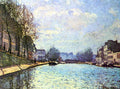 Canal Of Saintmartin Sisley A4 Photo Print