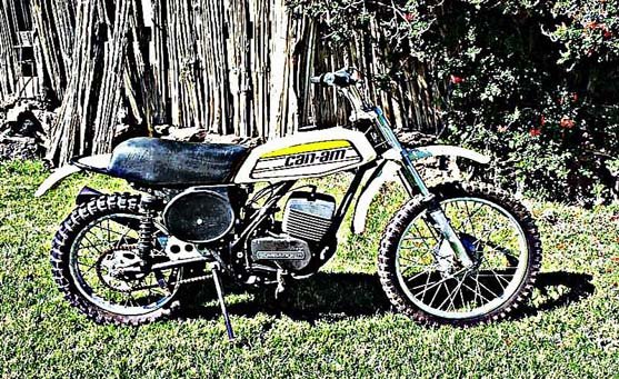 Canam Tnt250 motorbike A4 Photo Print