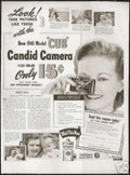 Candid Camera 1941 Vintage Retro Advert Ads A4 Photo Print