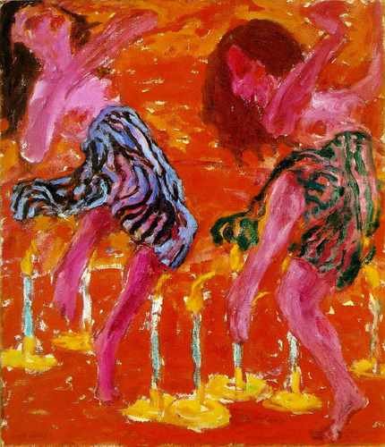 Candle Dancers A4 Photo Print