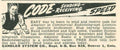 Candler Code Sending Vintage Retro Advert Poster A4 Photo Print