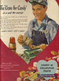 Candy Box Dandy Vintage Retro Advert Ads A4 Photo Print