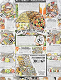 Candy Holiday Flyer Vintage Retro Advert Ads A4 Photo Print