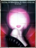 Cannes Festival Face Vintage Retro Advert Poster A4 Photo Print