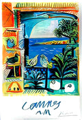 CannesPicasso Advert A4 Photo Print