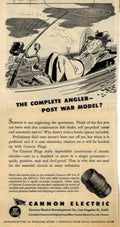 Cannon Angler Rods Vintage Retro Advert Ads A4 Photo Print