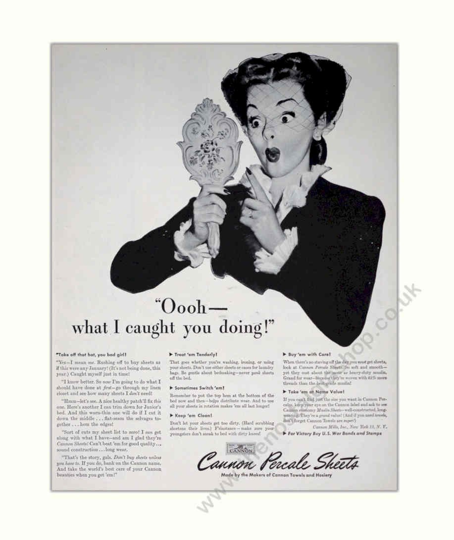 Cannon Pencils Woman Vintage Retro Advert Poster A4 Photo Print