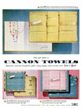 Cannon Towels Sets Vintage Retro Advert Ads A4 Photo Print