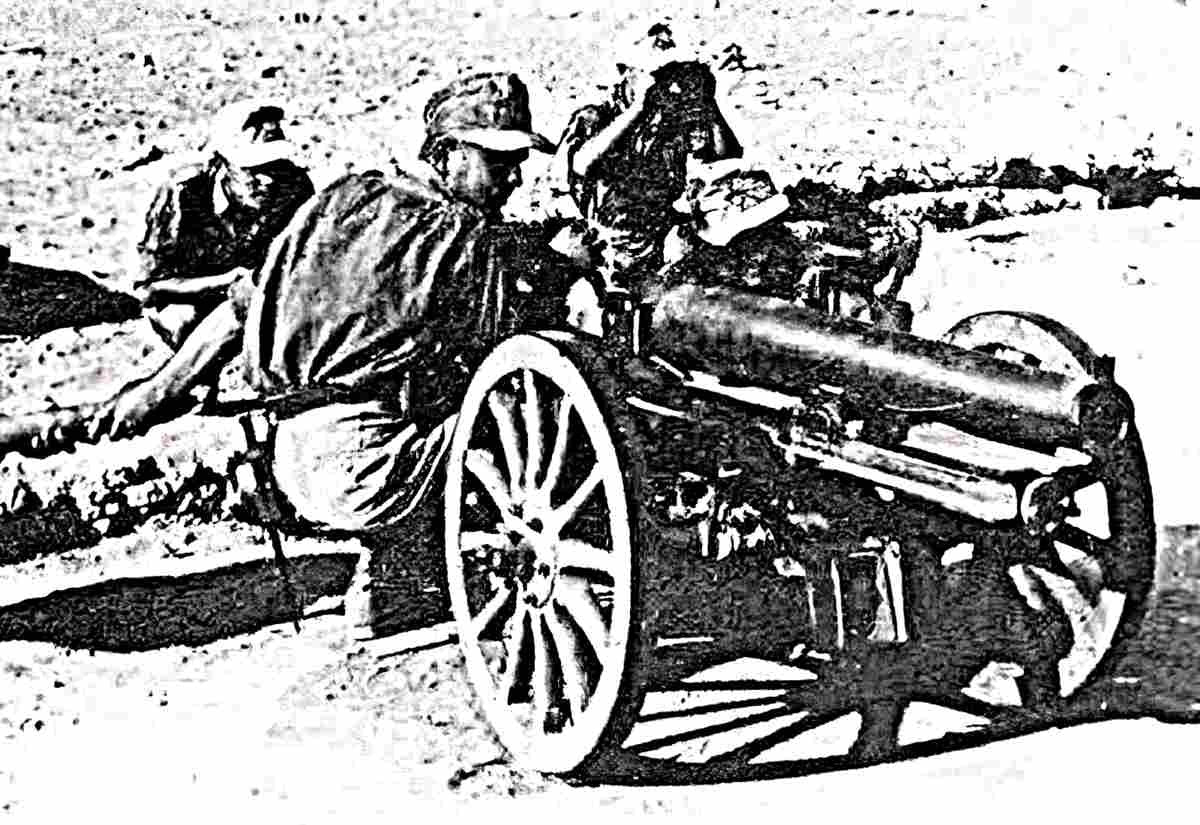 Cannone Da 6517 Modello 13 (2) Military A4 Photo Print