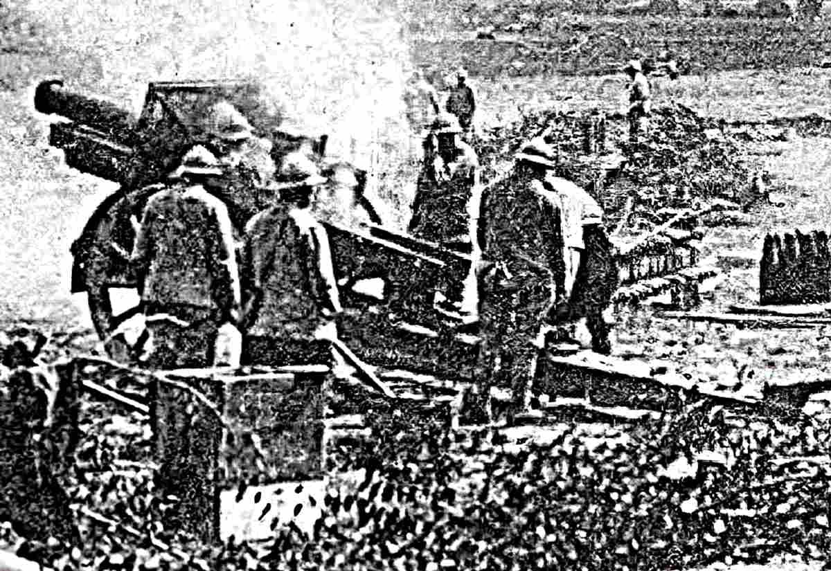 Canon De 155c Modele 1917 5 (2) Military A4 Photo Print
