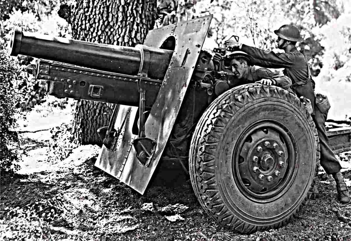 Canon De 155c Modele 1917 6 (2) Military A4 Photo Print