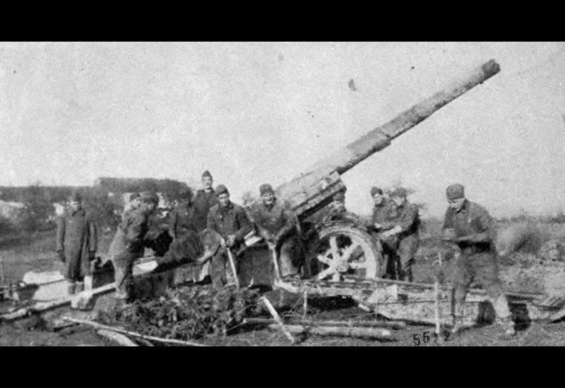Canon De 155mm Modele 1917 Gpf Artillery Gun Military A4 Photo Print