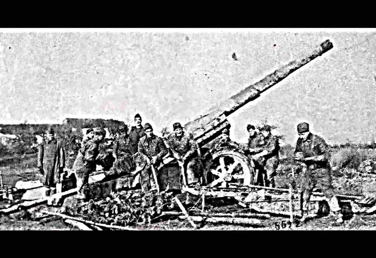 Canon De 155mm Modele 1917 Gpf Artillery Gun (2) Military A4 Photo Print