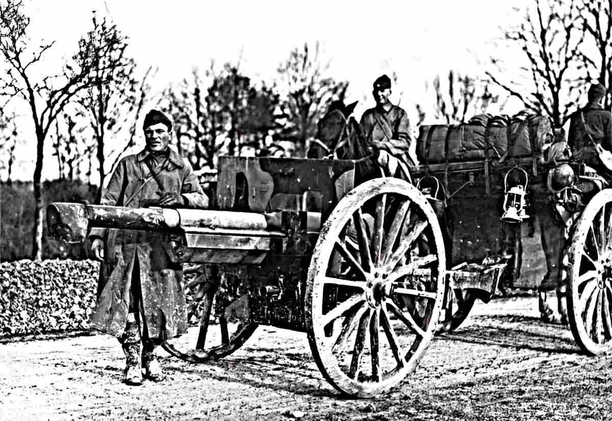 Canon De 75 Modele 1897 6 (2) Military A4 Photo Print