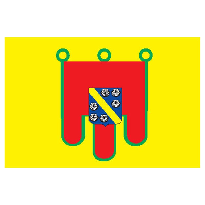 Cantal Dep Flag N2919 A4 Photo Print