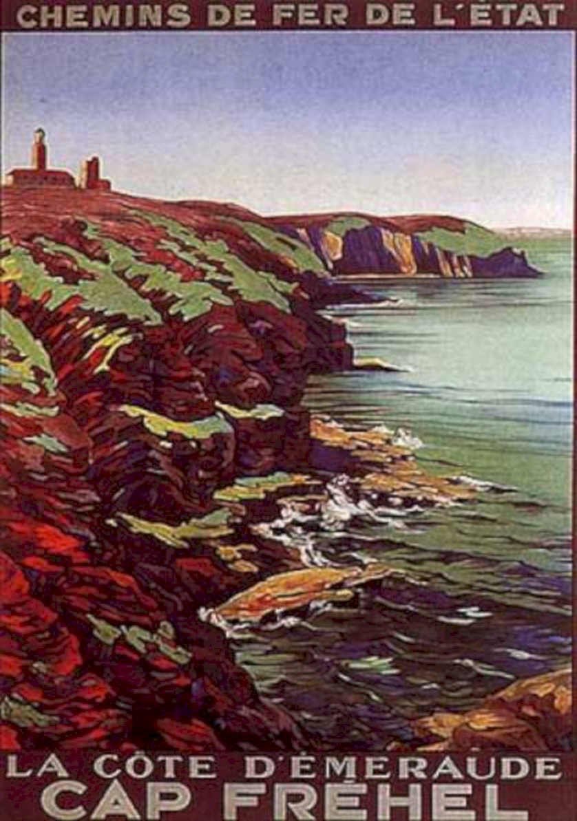 Cap Frehel Emerald Vintage Retro Advert Ads A4 Photo Print