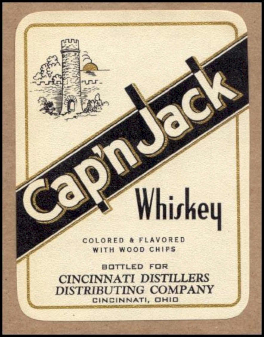 Cap N Jack 2 Vintage Retro Advert Ads A4 Photo Print