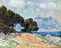 Cape Martin In Menton Monet A4 Photo Print