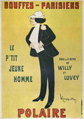 Cappiello Leonetto 1875 1942 Bouffes Parisiens Polaire 1910 A4 Photo Print
