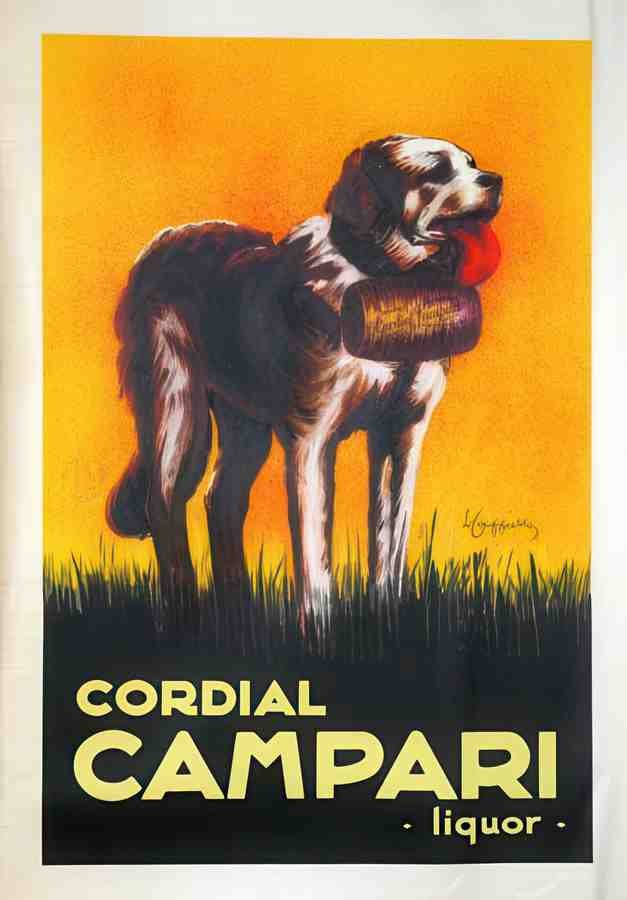 CappielloStBernardsm Vintage Advert A4 Photo Print