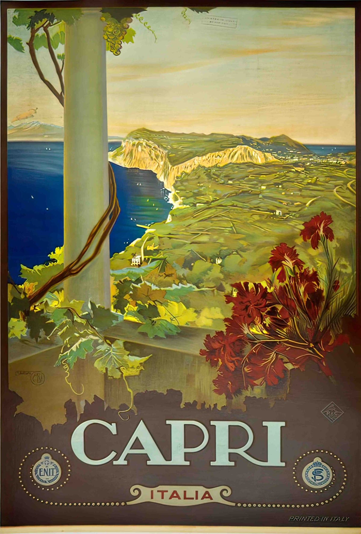 CapriBorgoni Advert A4 Photo Print