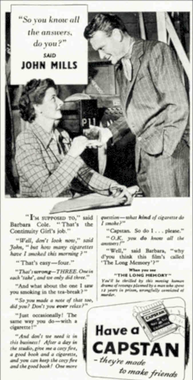 Capstan Cigarette Friends Vintage Retro Advert Poster A4 Photo Print