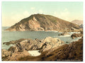 Capstone hill Ilfracombe Vintage A4 Photo Print
