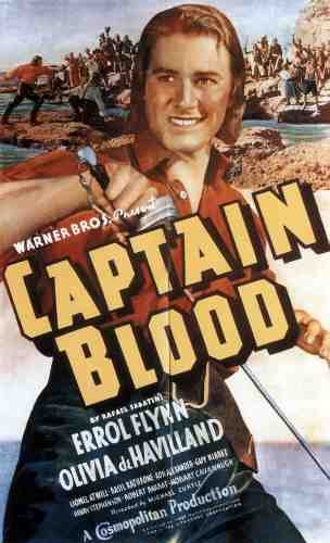  Captain Blood 01 film star poster A4 Photo Print