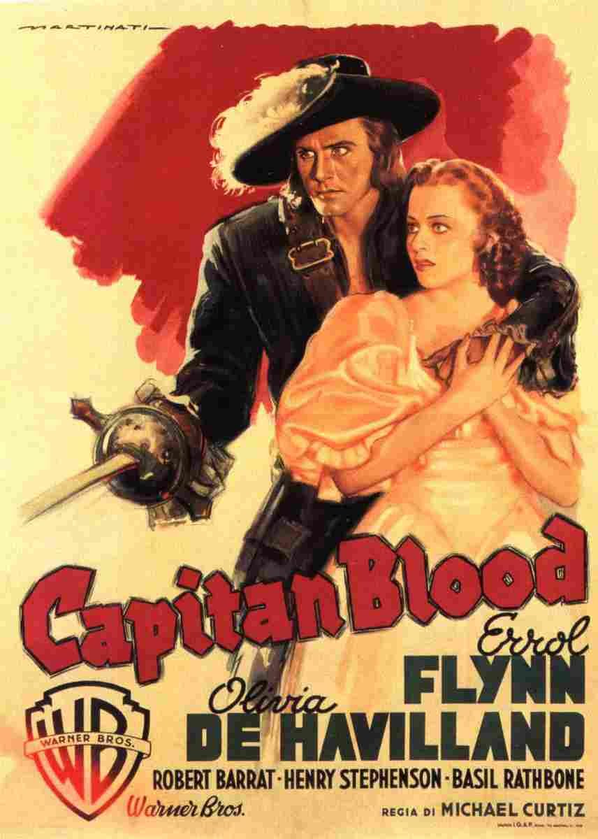 Captain Blood 1935 07  film star poster A4 Photo Print