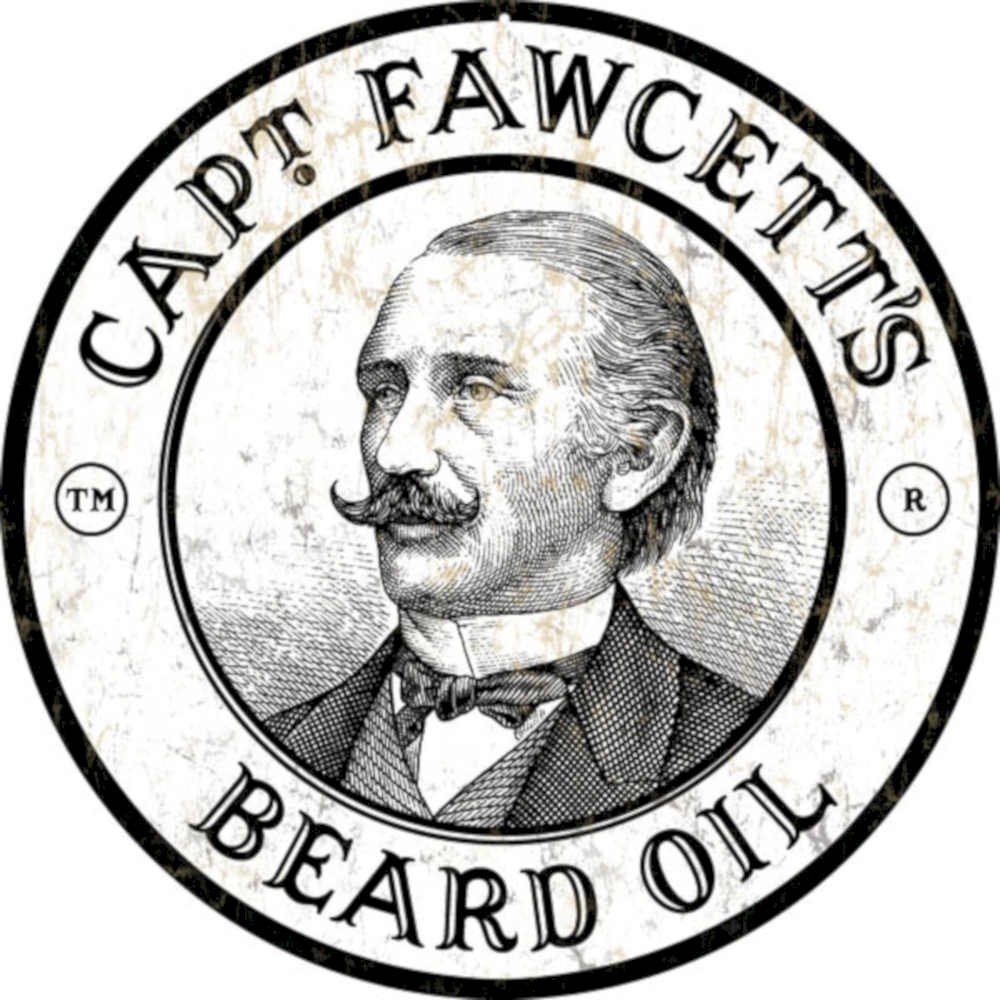Captain Fawcett Beard Vintage Retro Advert Ads A4 Photo Print