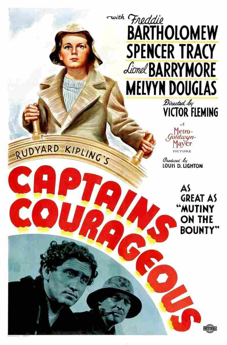 Captains Courageous 01  film star poster A4 Photo Print