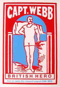 Captainwebbhero Vintage Advert A4 Photo Print