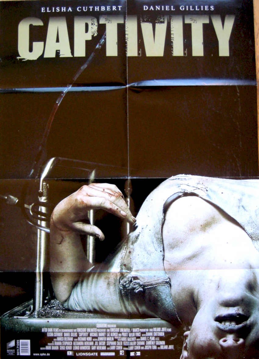 Captivity Rain Neon Vintage Retro Advert Poster A4 Photo Print