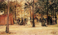 Caputo Ulisse A Puppet Show In A Park Art A4 Photo Print
