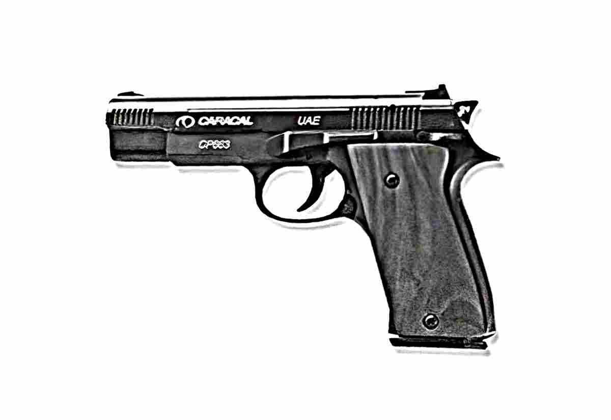 Caracal Cp Semi Automatic Pistol (2) Military A4 Photo Print