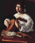 Caravaggio Michelangelo 1571 1610 The Lute Player 1596 A4 Photo Print